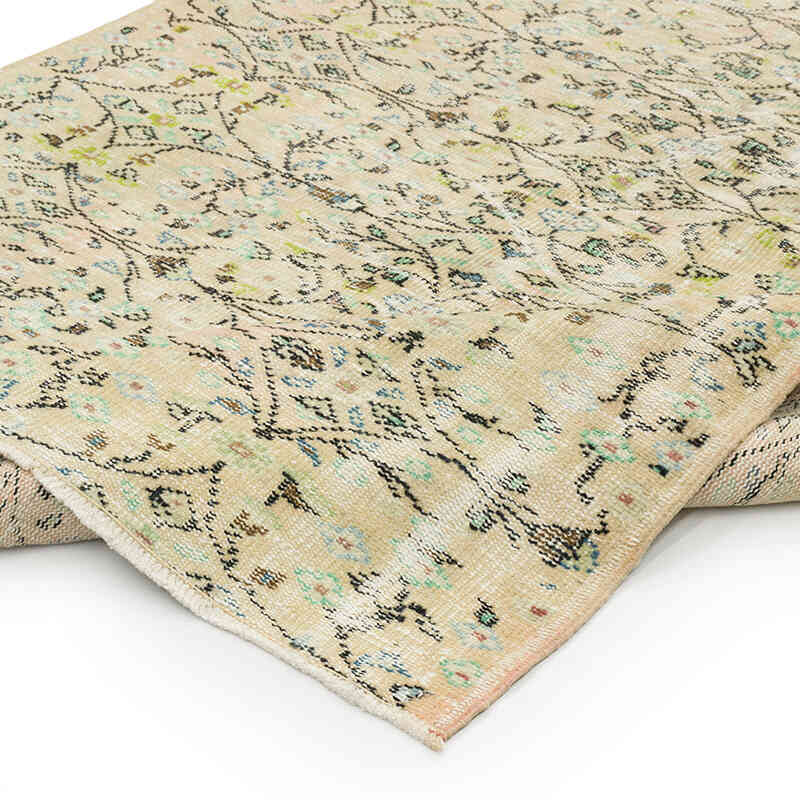 Alfombra Vintage Turca Anudada a Mano - 155 cm x 244 cm - K0066056