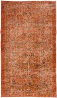 Boyali El Dokuma Vintage Hali - 117 cm x 201 cm