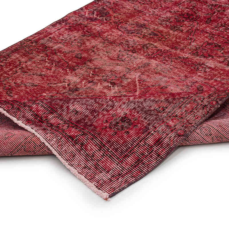 Alfombra Turca Vintage Sobre-teñida - 113 cm x 221 cm - K0066061