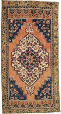 El Dokuma Vintage Hali - 150 cm x 283 cm