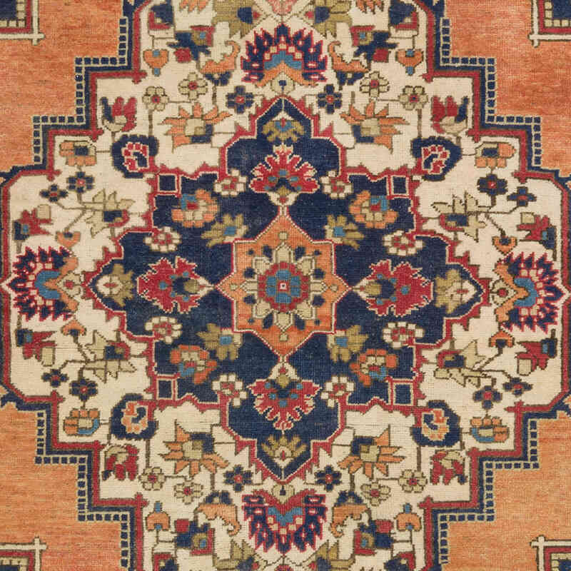 Alfombra Vintage Turca Anudada a Mano - 150 cm x 283 cm - K0066066
