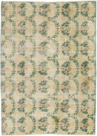 Alfombra Vintage Turca Anudada a Mano - 118 cm x 164 cm