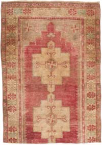 El Dokuma Vintage Hali - 121 cm x 170 cm