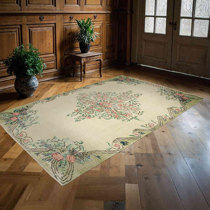 El Dokuma Vintage Hali - 168 cm x 262 cm - K0066086