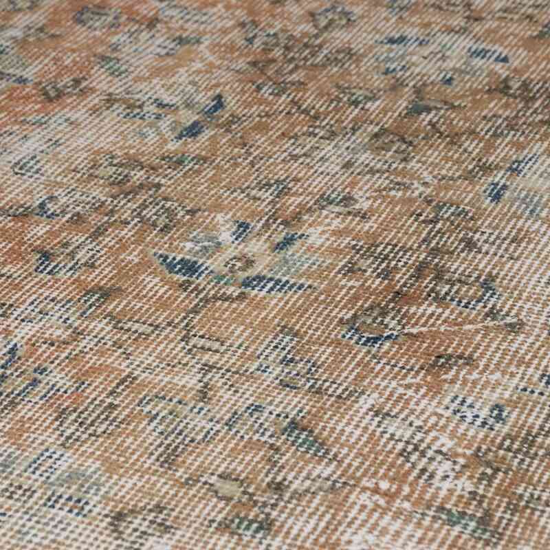 Alfombra Vintage Turca Anudada a Mano - 118 cm x 211 cm - K0066093