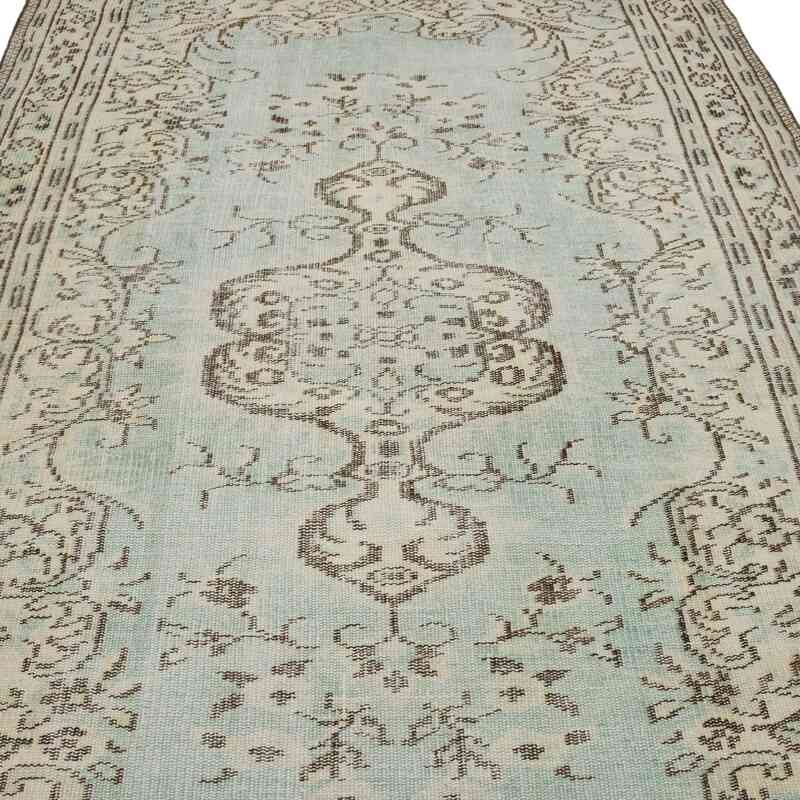 Alfombra Vintage Turca Anudada a Mano - 159 cm x 261 cm - K0066096