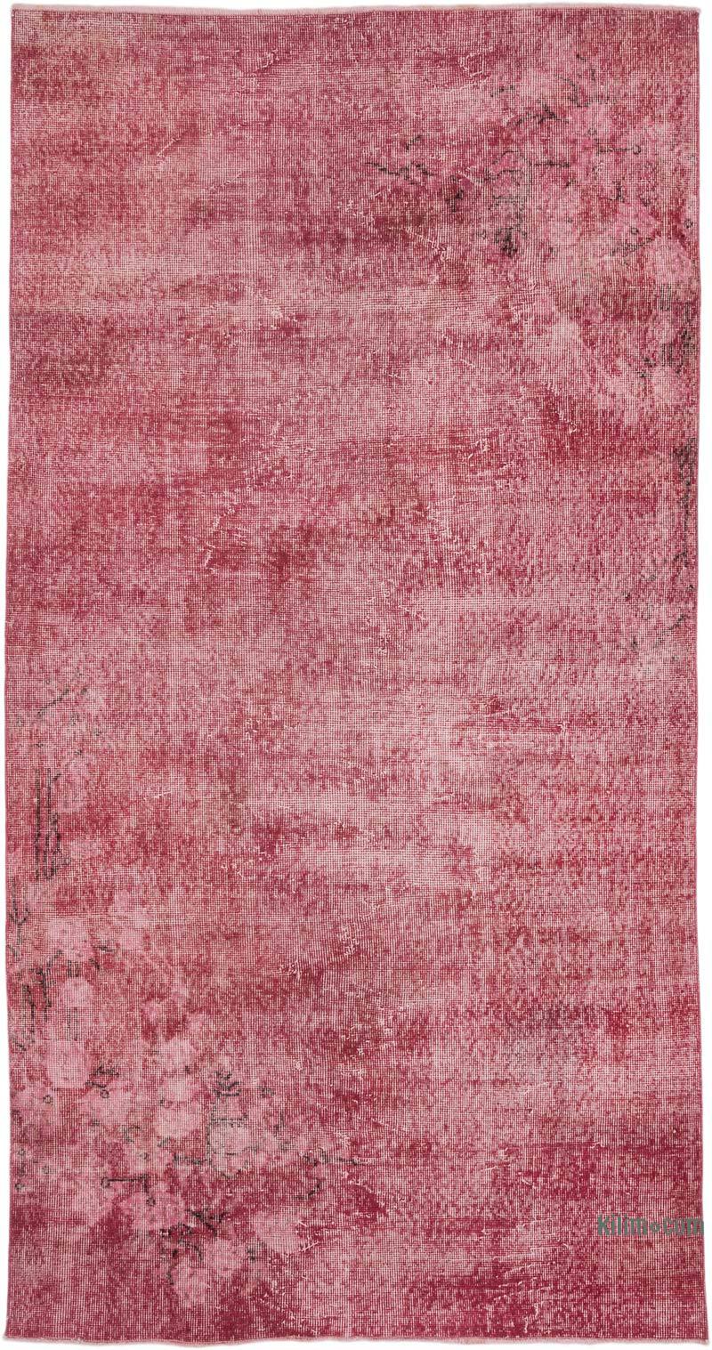 Alfombra Turca Vintage Sobre-teñida - 147 cm x 274 cm - K0066099
