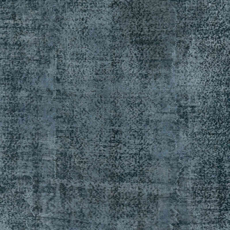 Over-dyed Vintage Hand-Knotted Turkish Rug - 6' 3" x 7' 7" (75" x 91") - K0066103