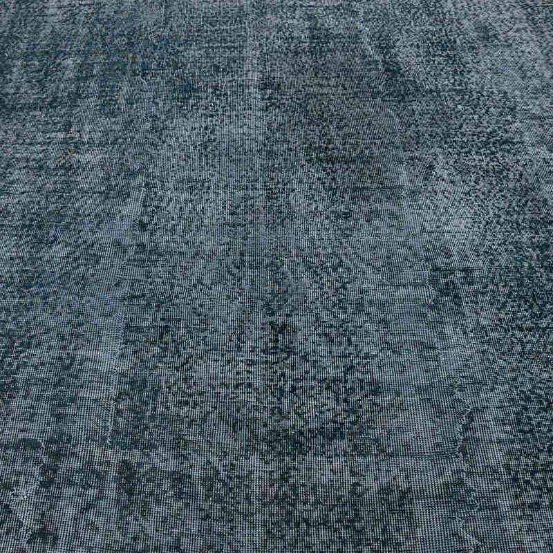 Over-dyed Vintage Hand-Knotted Turkish Rug - 6' 3" x 7' 7" (75" x 91") - K0066103