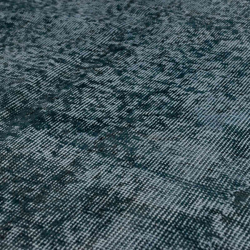 Over-dyed Vintage Hand-Knotted Turkish Rug - 6' 3" x 7' 7" (75" x 91") - K0066103
