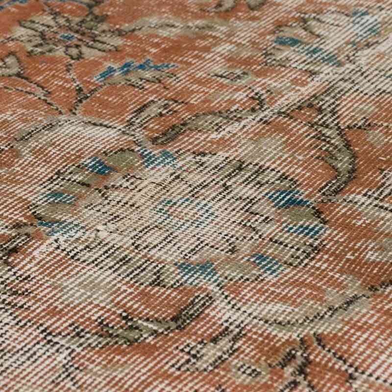 Vintage Turkish Hand-Knotted Rug - 4' 7" x 7' 9" (55" x 93") - K0066104