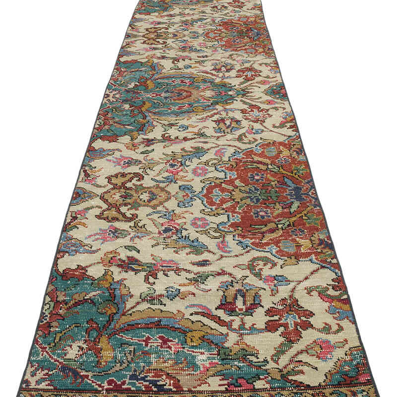 Alfombra Turca Vintage De Pasillo - 75 cm x 375 cm - K0066110
