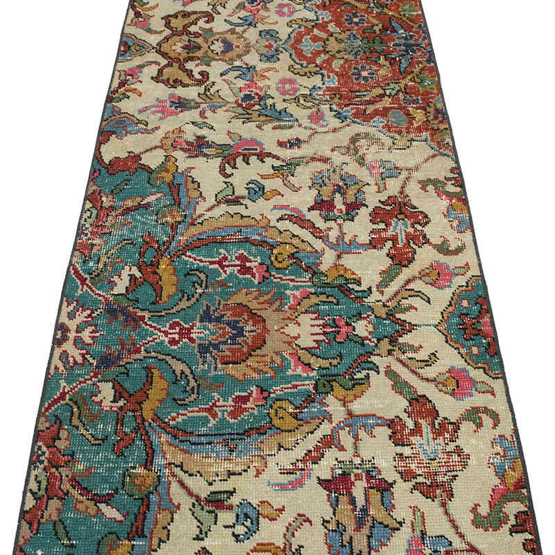 Alfombra Turca Vintage De Pasillo - 75 cm x 375 cm - K0066110