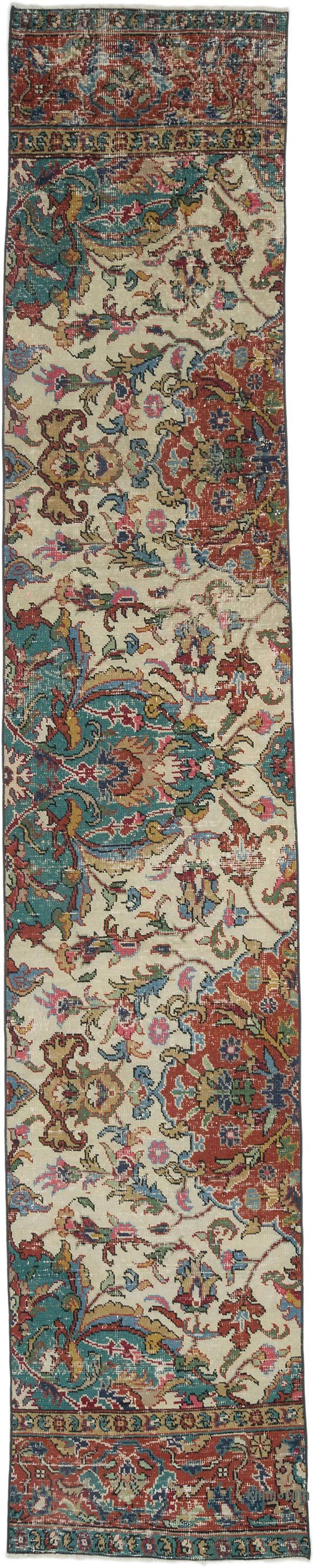 Alfombra Turca Vintage De Pasillo - 75 cm x 375 cm - K0066110