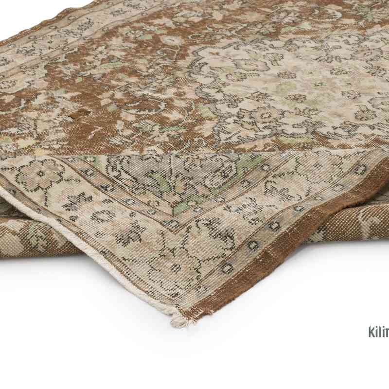 Alfombra Vintage Turca Anudada a Mano - 154 cm x 260 cm - K0066112