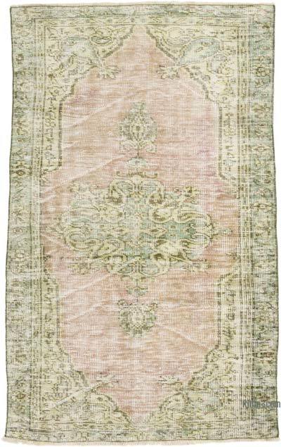Vintage Turkish Hand-Knotted Rug - 3' 10" x 6' 2" (46" x 74")