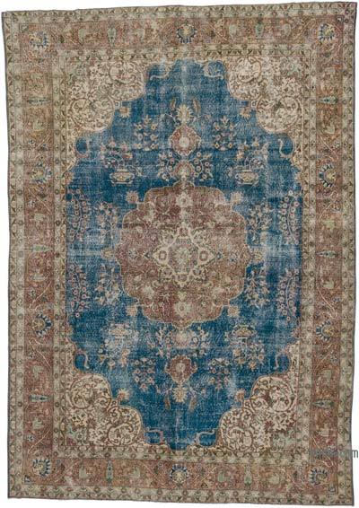 Vintage Turkish Hand-Knotted Rug - 8' 6" x 12' 4" (102 in. x 148 in.)
