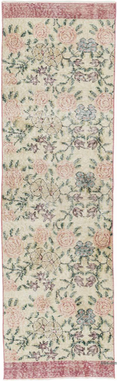 Alfombra Turca Vintage De Pasillo - 64 cm x 210 cm