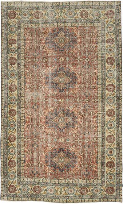 El Dokuma Vintage Hali - 149 cm x 245 cm