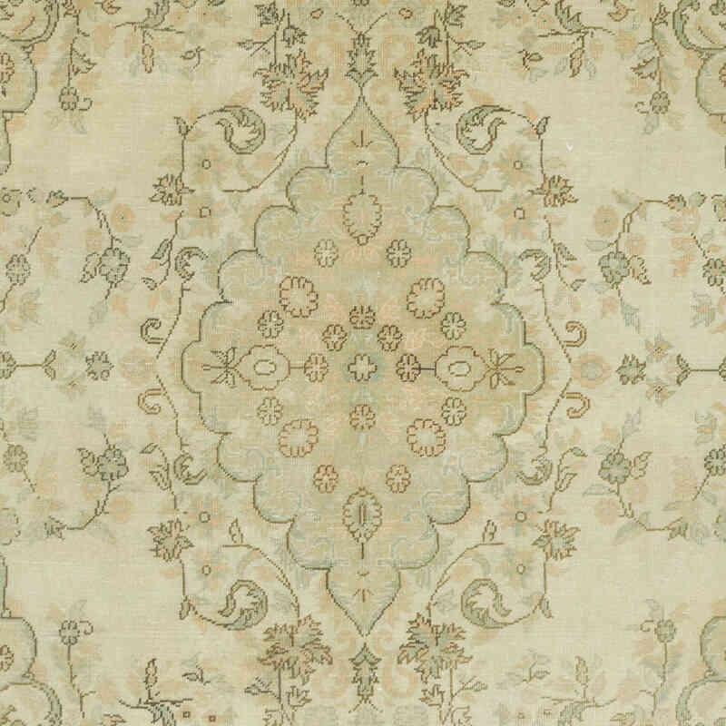 Alfombra Vintage Turca Anudada a Mano - 194 cm x 337 cm - K0066139