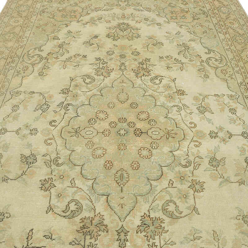 Alfombra Vintage Turca Anudada a Mano - 194 cm x 337 cm - K0066139