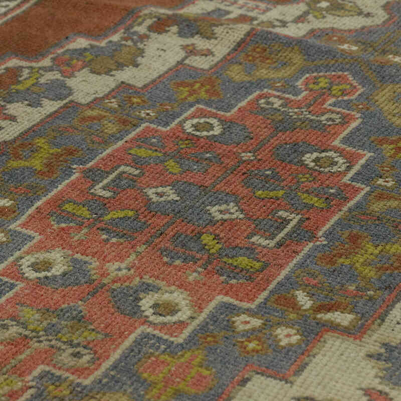 Vintage Turkish Hand-Knotted Rug - 4' 2" x 7' 3" (50" x 87") - K0066141