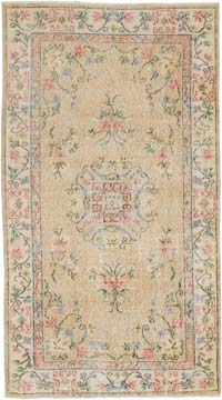Vintage Turkish Hand-Knotted Rug - 3' 9" x 6' 9" (45" x 81")