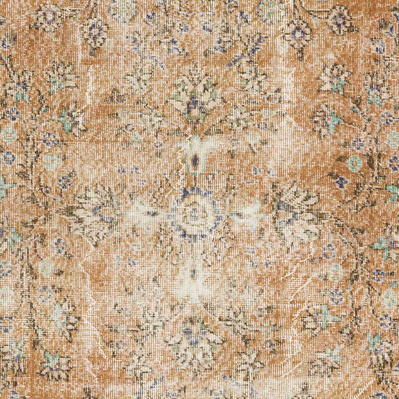 Vintage Turkish Hand-Knotted Rug - 4' 4" x 7' 11" (52" x 95") - K0066149