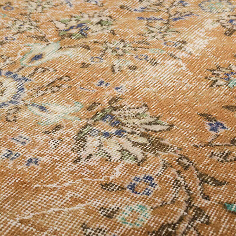 Vintage Turkish Hand-Knotted Rug - 4' 4" x 7' 11" (52" x 95") - K0066149
