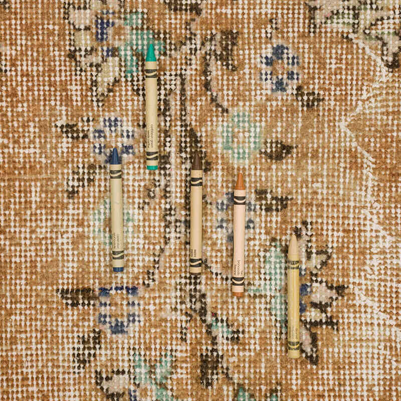 Vintage Turkish Hand-Knotted Rug - 4' 4" x 7' 11" (52" x 95") - K0066149