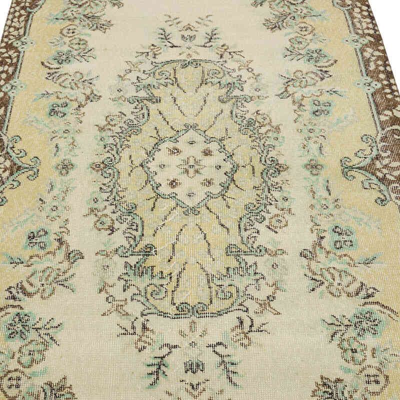 Vintage Turkish Hand-Knotted Rug - 3' 9" x 7' 2" (45" x 86") - K0066159