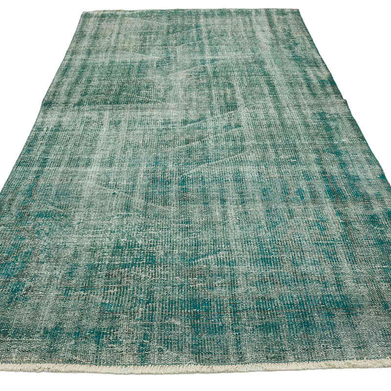 Alfombra Turca Vintage Sobre-teñida - 127 cm x 263 cm - K0066160