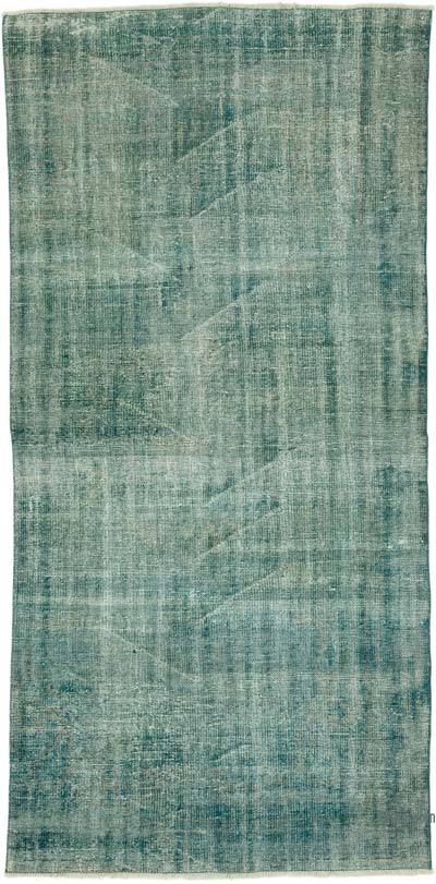 Boyali El Dokuma Vintage Hali - 127 cm x 263 cm