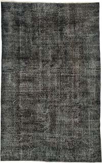 Alfombra Turca Vintage Sobre-teñida - 186 cm x 300 cm