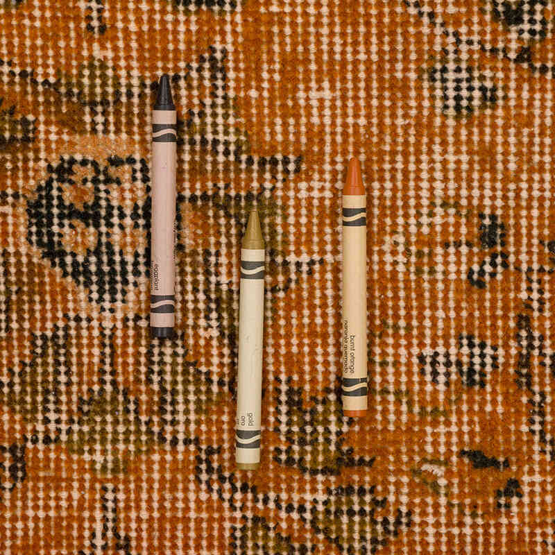 Alfombra Vintage Turca Anudada a Mano - 144 cm x 250 cm - K0066166