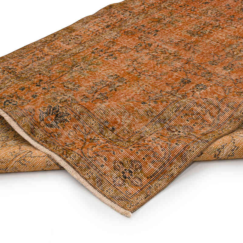 Alfombra Vintage Turca Anudada a Mano - 144 cm x 250 cm - K0066166