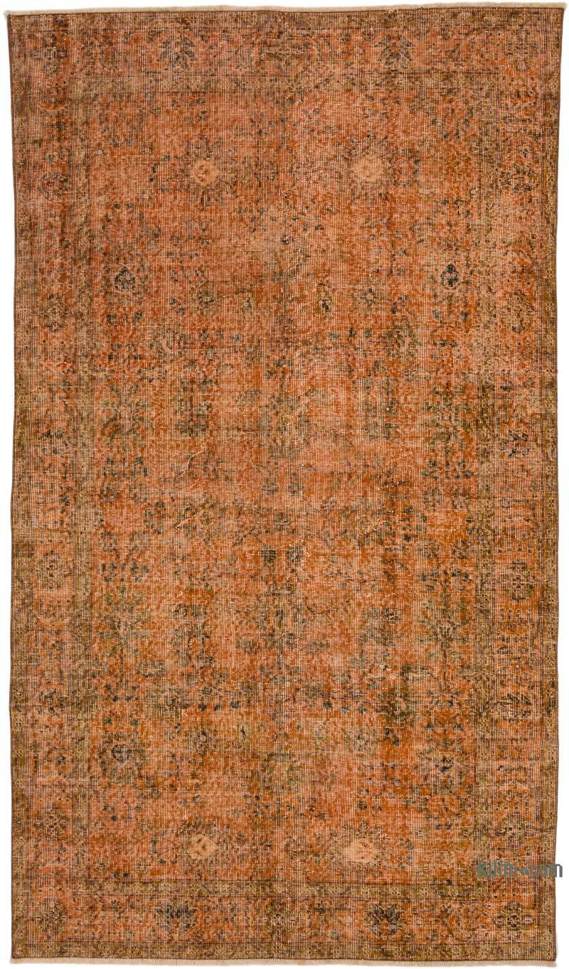 Alfombra Vintage Turca Anudada a Mano - 144 cm x 250 cm - K0066166