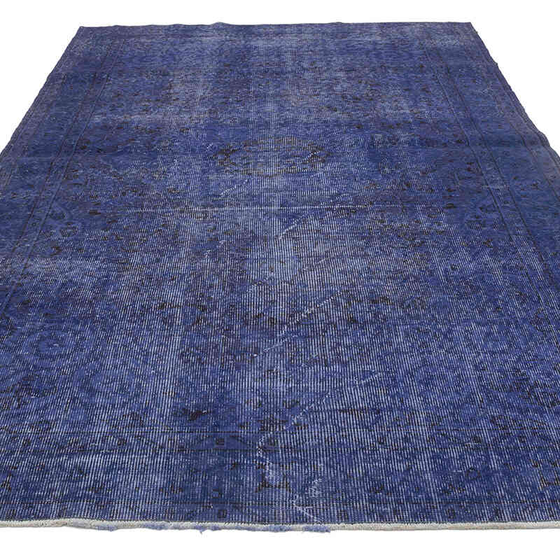 Alfombra Turca Vintage Sobre-teñida - 161 cm x 254 cm - K0066172