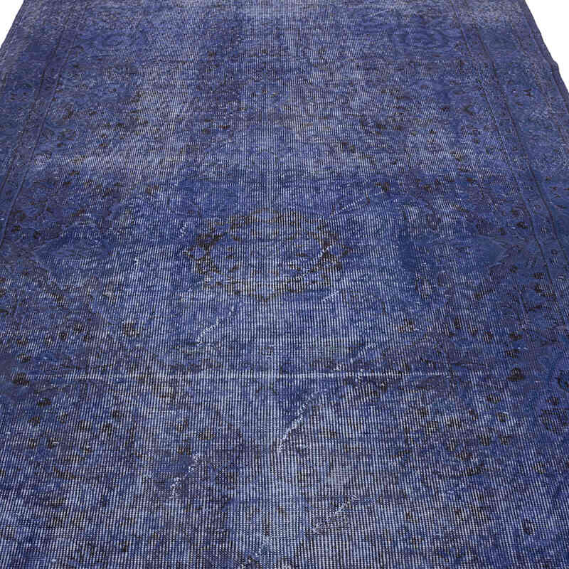 Alfombra Turca Vintage Sobre-teñida - 161 cm x 254 cm - K0066172
