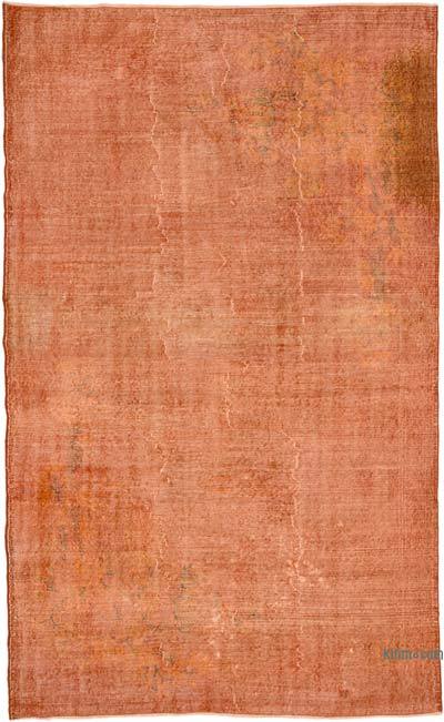 Boyalı El Dokuma Vintage Halı - 171 cm x 282 cm