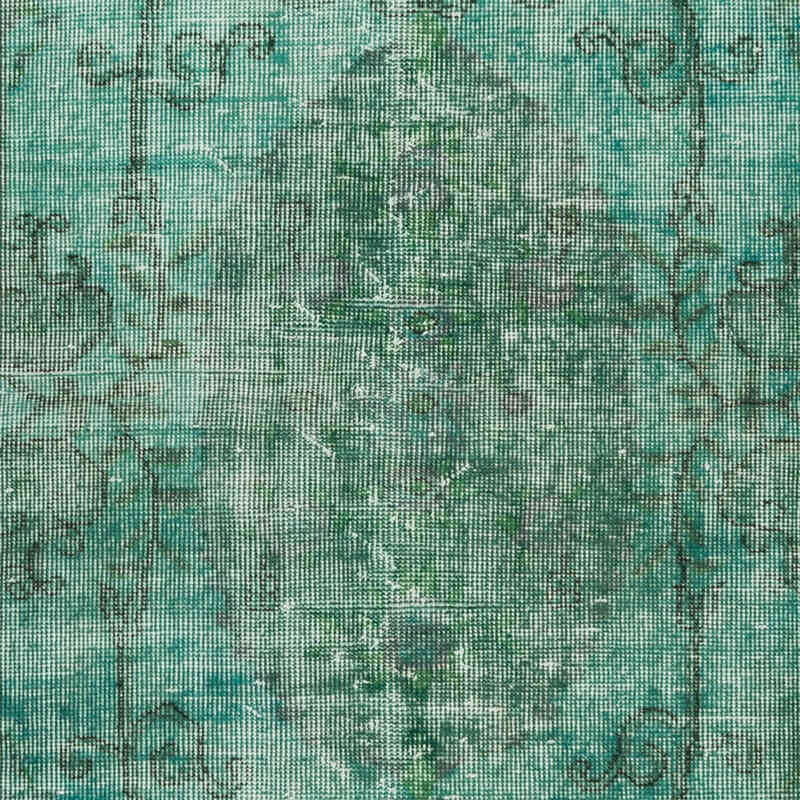 Over-dyed Vintage Hand-Knotted Turkish Rug - 3' 8" x 6' 3" (44" x 75") - K0066178