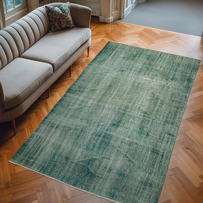Alfombra Turca Vintage Sobre-teñida - 169 cm x 280 cm - K0066180