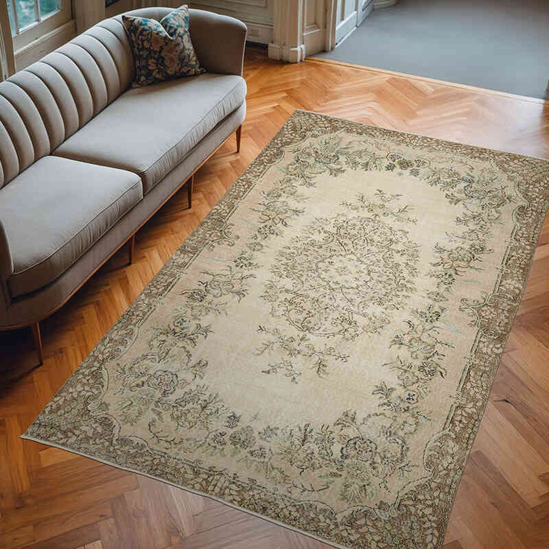 El Dokuma Vintage Hali - 197 cm x 310 cm - K0066182