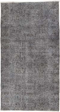 Boyali El Dokuma Vintage Hali - 114 cm x 207 cm