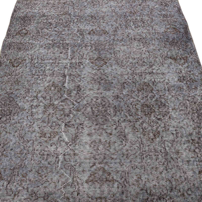 Over-dyed Vintage Hand-Knotted Turkish Rug - 3' 9" x 6' 9" (45" x 81") - K0066183