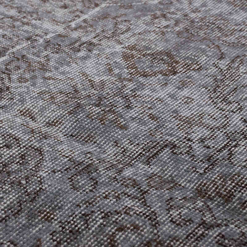 Over-dyed Vintage Hand-Knotted Turkish Rug - 3' 9" x 6' 9" (45" x 81") - K0066183