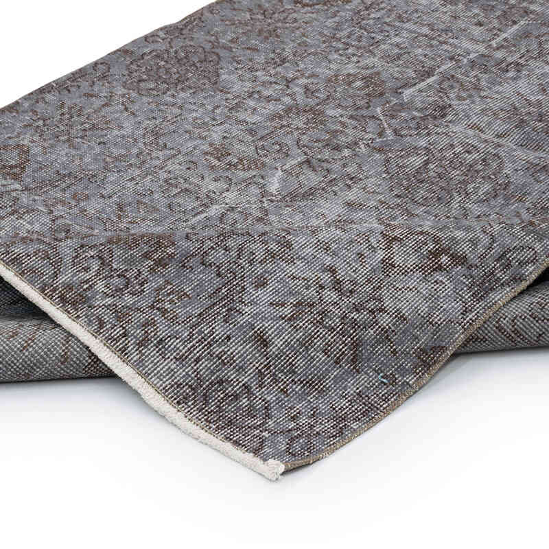 Over-dyed Vintage Hand-Knotted Turkish Rug - 3' 9" x 6' 9" (45" x 81") - K0066183