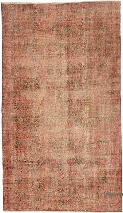 Over-dyed Vintage Hand-Knotted Turkish Rug - 3' 8" x 6' 4" (44" x 76")