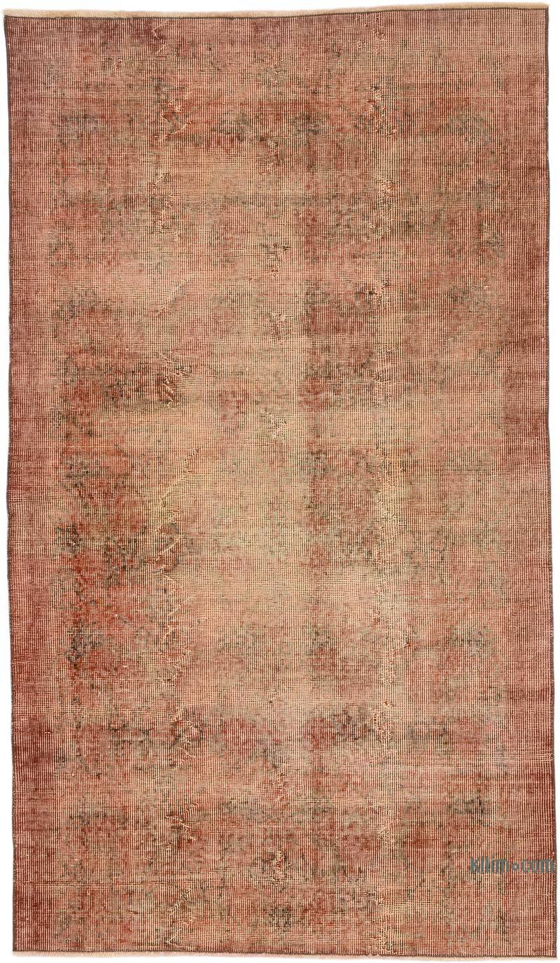 Over-dyed Vintage Hand-Knotted Turkish Rug - 3' 8" x 6' 4" (44" x 76") - K0066188