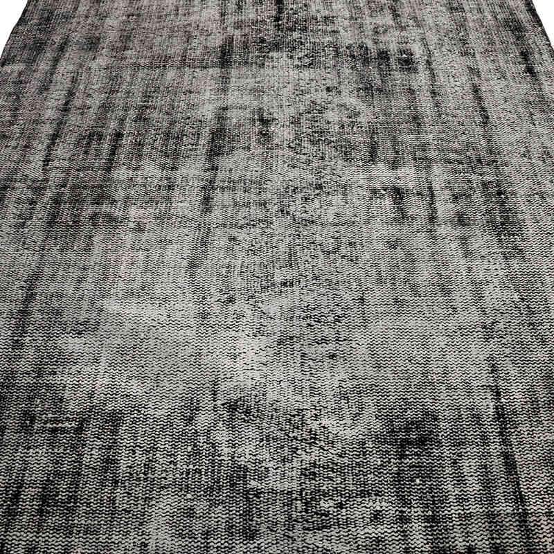 Over-dyed Vintage Hand-Knotted Turkish Rug - 5' 1" x 7' 7" (61" x 91") - K0066194